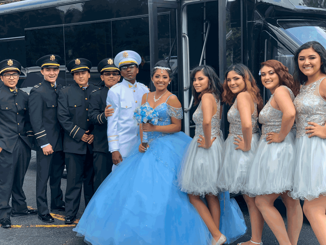 Quinceanera party bus rentals Chicago